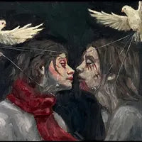 14x19 cm Print: Eren and Mikasa - Attack on Titan - The lovers who never had a chance - Romeo and Juliette inspired